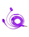 Auriculares Intrauditivos Trust Duga Purpura Neon con Micrófono