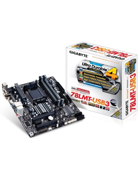 Gigabyte GA-78LMT-USB3 - Placa base (DDR3-SDRAM): Gigabyte: Kiwiku.com: Informática