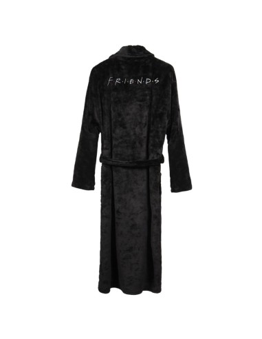 Mejor Precio en Cerda 2200006483_T4L-C51 BatÍn bordado flannel fleece friends, Color Negra, Talla L