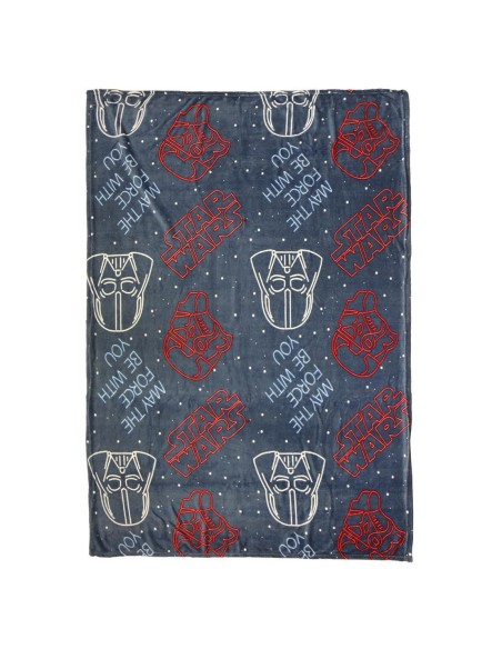 Oferta - Cerda 2200003364_T120-C13 Manta franela star wars, Color Gris, Talla 120 X 160 CM