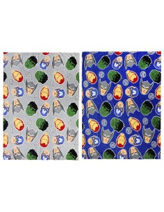Oportunidad Cerda 2200003362_T120-C37 Manta franela avengers, Color Perla, Talla 120 X 160 CM 2