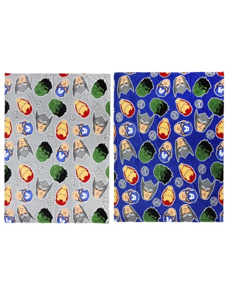 Mejor Precio en Cerda 2200003362_T120-C13 Manta franela avengers, Color Gris, Talla 120 X 160 CM