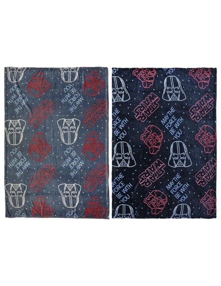 Comprar Cerda 2200003364_T120-C02 Manta franela star wars, Color Negra, Talla 120 X 160 CM