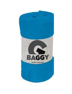 Comprar BAGGY 107973 Manta coralina 120x160 cms. baggy azul claro