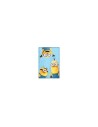 Manta coralina minions azul