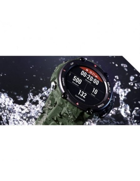 Reloj Smartwatch T-Rex-Army Green Amazfit Xiaomi. W1919OV1N