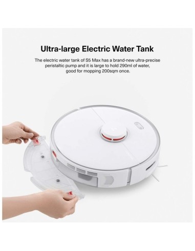 Robot Aspirador Xiaomi Roborock S5 max blanco wifi S5E02-00