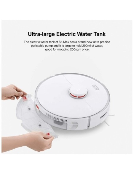 Robot Aspirador Xiaomi Roborock S5 max blanco wifi S5E02-00