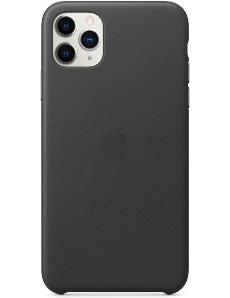Apple MX0E2ZM/A Funda Leather Case iPhone 11 Pro Max Negro