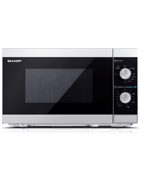 Comprar Microondas Sharp 20l con Grill 800W Inox. YC-MG01ES
