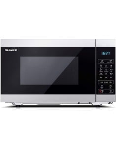 Microondas con Funcion Grill Sharp YC-MG51ES 900W 25l Inox 2