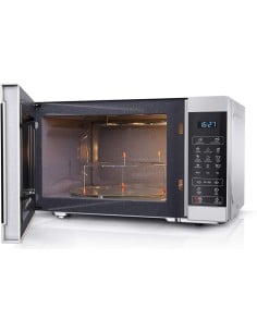 Oferta Microondas Sharp con Grill de 28L 900W YC-MG81ES Inox 2
