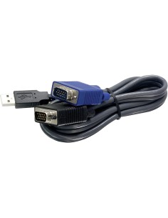 Oportunidad TRENDnet TK-CU10 - Cable KVM USB/VGA de 2,8m