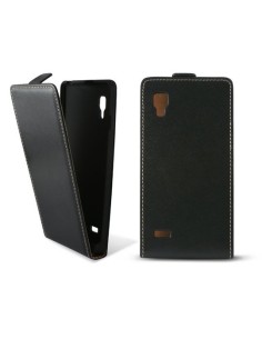 Kiwiku.com: Funda con tapa Ksix para LG Optimus L9 p760 negra - Electrónica