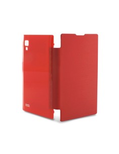 Kiwiku.com: Ksix B4524FU80RJ - Funda folio con batería integrada para LG Optimus L9 P760, rojo - Electrónica