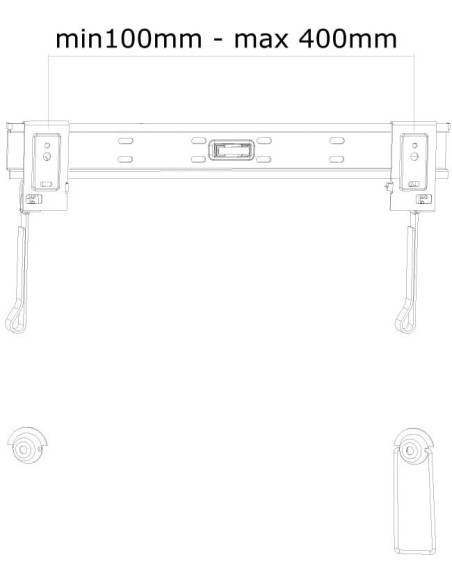 Oferta - PLASMA-W840 Soporte de pared NewStar para TV kiwiku