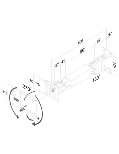 FPMA-W400 Soporte de pared NewStar para monitor/TV | kiwiku 2
