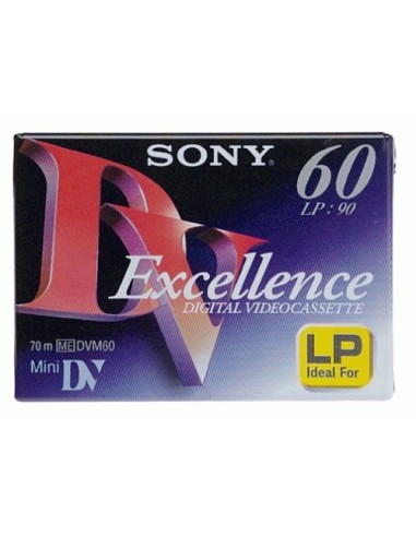 Sony DVM60EX - Mini DV serie Excellence, 60 minutos: Kiwiku.com: Electrónica