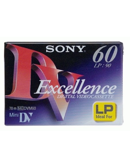 Sony DVM60EX - Mini DV serie Excellence, 60 minutos: Kiwiku.com: Electrónica