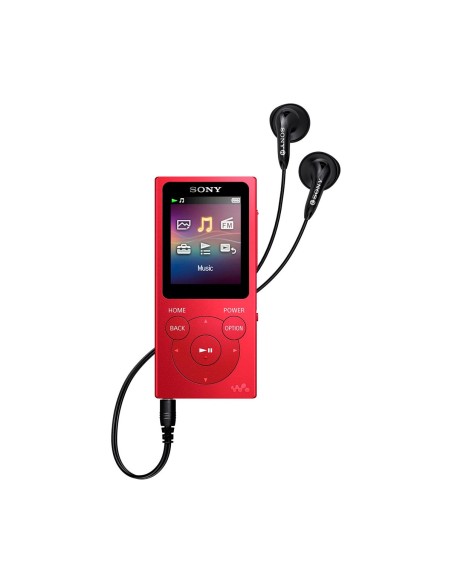 Sony NWE394R.CEW - Reproductor MP3-MP4 8GB Rojo | kiwiku