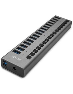 I-tec HUB de 16 Puertos USB A 3.0 con Adaptador Corriente 90 W