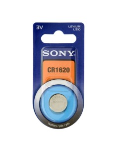 Sony CR1620B1A - Blister 1 pila de litio (IEC)CR1620 de (3V): Sony: Kiwiku.com: Electrónica
