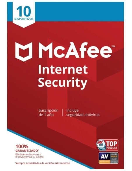 Comprar Antivirus Mcafee Internet Security 2019 10 Dispositivos
