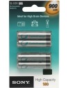 Sony nhaaab4ec - blister 4 pilas recargables de ni-mh aaa 1.2v 900 mah