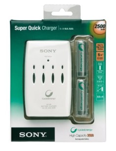 Cargador rÁpido con funciÓn descarga incluye 4 pilas aa 2500 mah BCG34HRE4C kiwiku.com