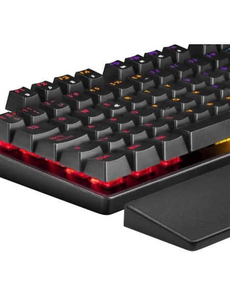 Teclado Mecánico Mars Gaming mkxtklres RGB con Reposamuñecas