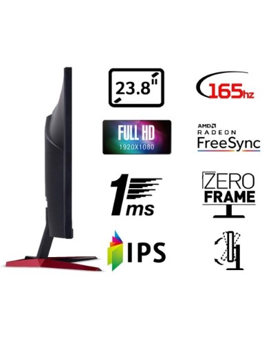Comprar Monitor Acer Gaming Nitro 23.8" vg240ysbmiipx FullHD