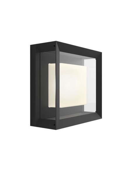 Comprar Philips Hue Econic Led Aplique Cuadrado Negro