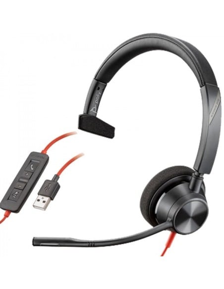 Auricular Monoaural Plantronics Blackwire 3310 USB-A 213928-01