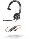 Poly - Audio Auricular Monoaural Blackwire 3310 Bw3310-m Usb-c Negro