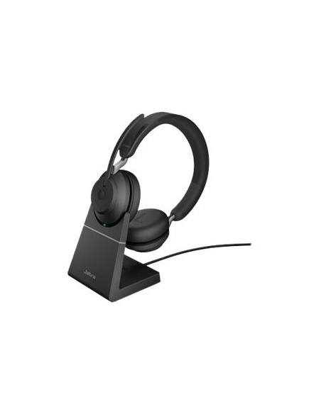 Comprar Jabra Evolve2 65 Uc Stereo Auriculares Diadema Negro Base