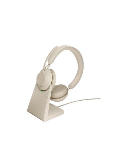 Auricular Jabra Evolve2 65 MS Stereo Bluetooth USB-C beige