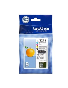 Brother LC3211VAL kit de 4 cartuchos Negro Cian,Magenta amarillo