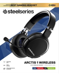 Auriculares Inalámbricos SteelSeries Arctis 1 USB-C PS5 PS4 2