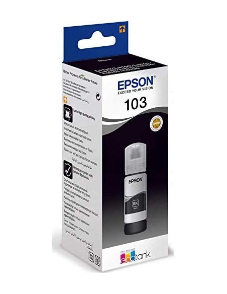 Comprar Epson Ecotank 103 Cartucho de Tinta Negro. C13T00S14A