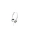Sony mdrzx300w - auriculares de diadema abiertos, blanco y plata