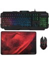 Pack Teclado, Ratón y Alfombrilla Mars Gaming MCP118 RGB