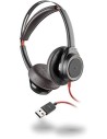 Auriculares con Micrófono Plantronics Blackwire 7225 USB Binaural Negro