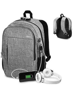 Subblim Mochila para portatail Urban lock backpack 16" Gris