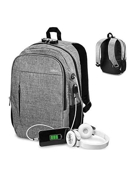 Subblim Mochila para portatail Urban lock backpack 16" Gris