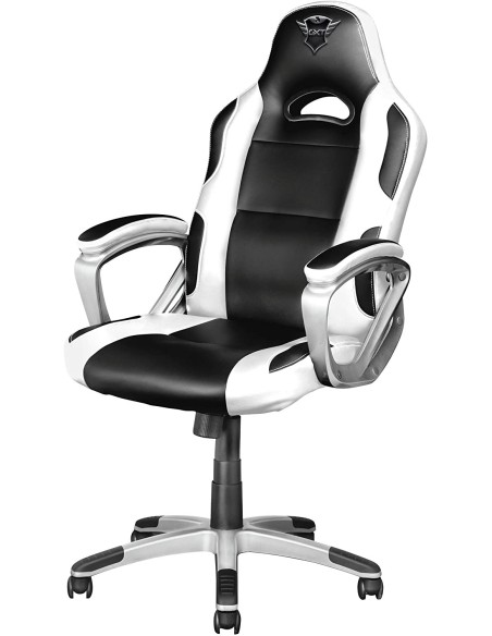 Silla Trust Gaming GXT 705 Ryon Giratoria Reclinable Blanco