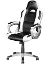 Silla Trust Gaming GXT 705 Ryon Giratoria 360º Reclinable Negro y Blanco