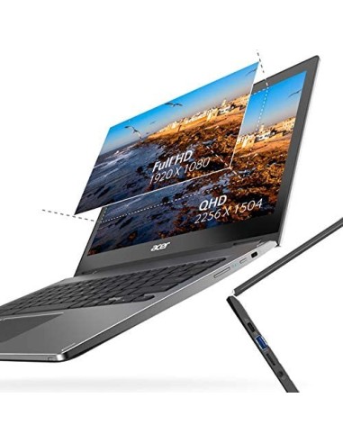 Acer portátil Chromebook SPIN 13,5" QHD Touch i7-8550U 16Gb