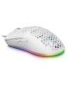 Mars Gaming MMAX Ratón Gaming RGB 12400DPI Blanco