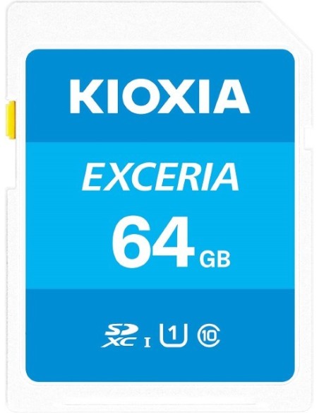 Comprar Kioxia Exceria SDXC 64GB Class 10 UHS-1. LNEX1L064GG4