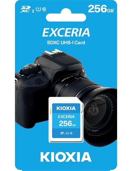 Comprar Kioxia Exceria SDXC 256GB Class 10 UHS-1. LNEX1L256GG4